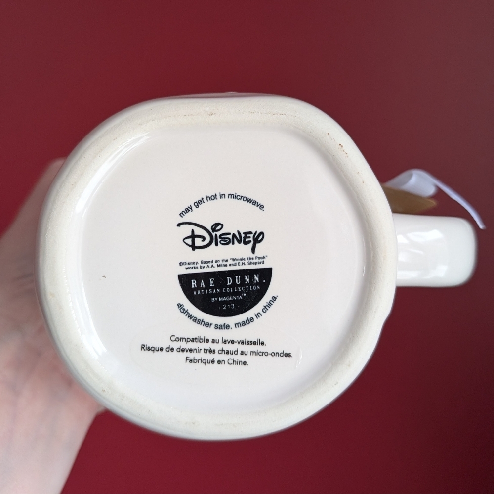 ❌SOLD❌Rae Dunn x Disney SILLY OLD BEAR 🐻 Winnie the Pooh Mug with 3D Figural - Picture 5 of 7